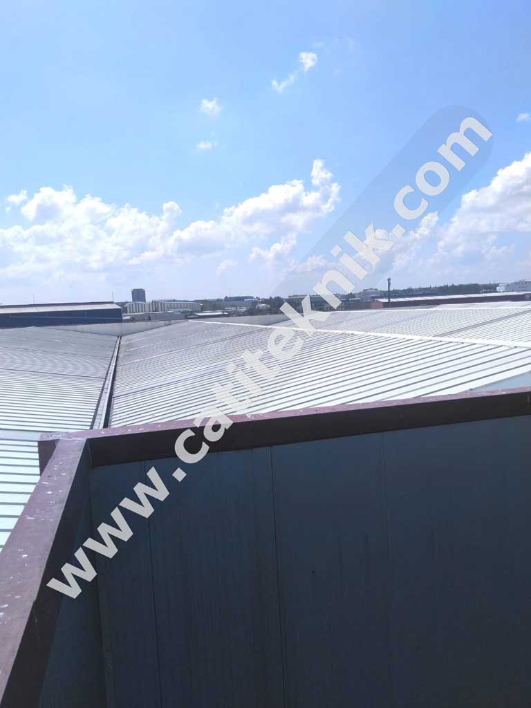 gosb Gebze organize sanayi bölgesinde bir çatı